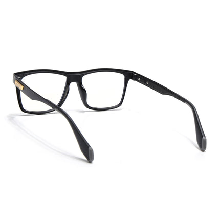 Voyage Exclusive Black Wayfarer Eyeglasses for Men & Women - MG4478-C1