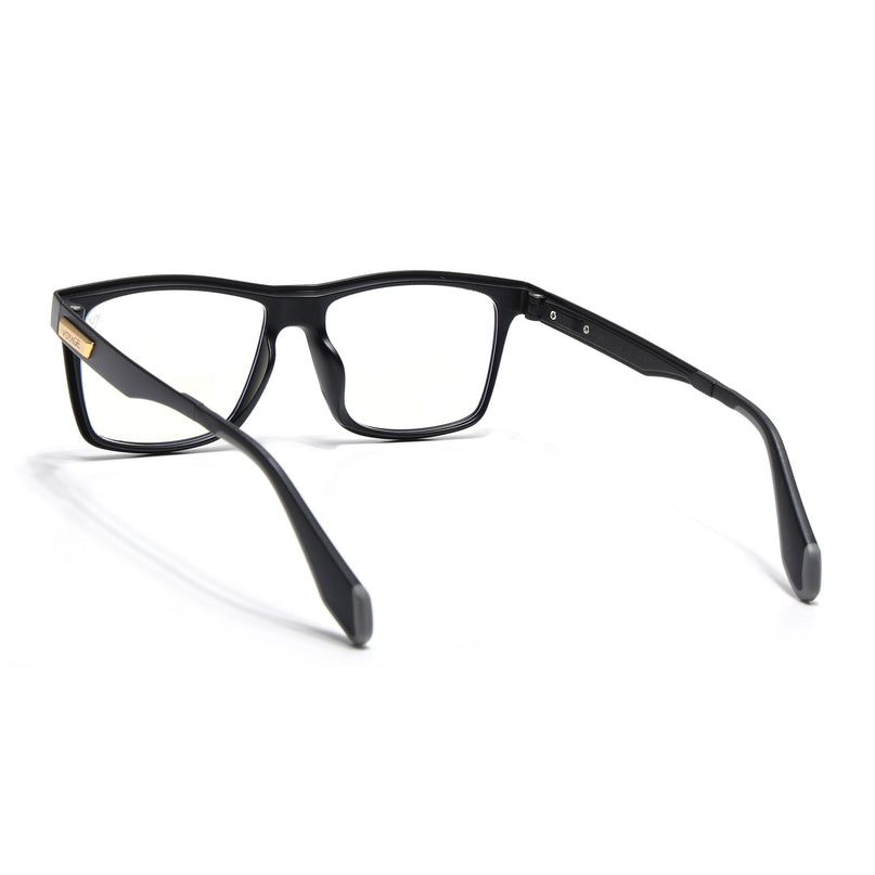 Voyage Exclusive Black Wayfarer Eyeglasses for Men & Women - MG4478-C1