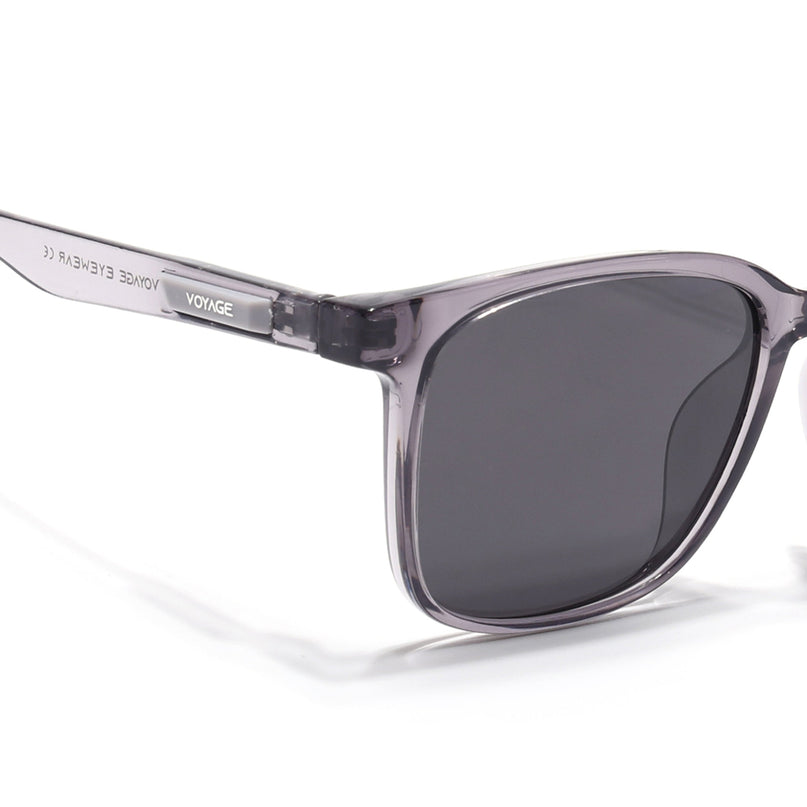 Active Grey Wayfarer Polarized Sunglasses - PMG4460