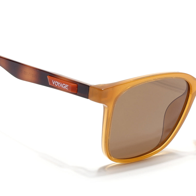 Active Brown Wayfarer Polarized Sunglasses - PMG4462