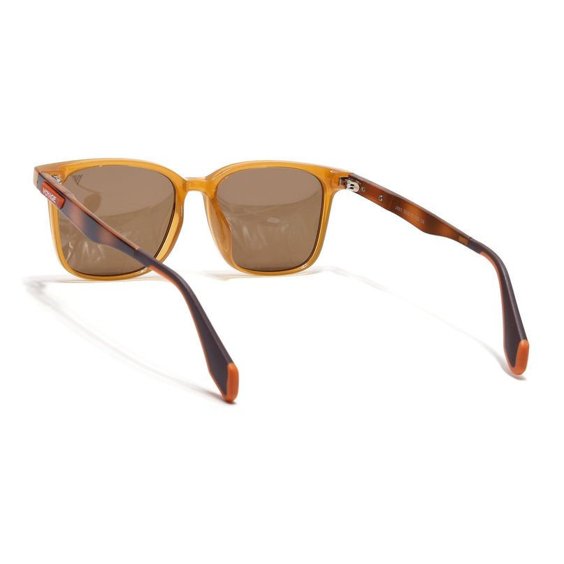 Active Brown Wayfarer Polarized Sunglasses - PMG4462