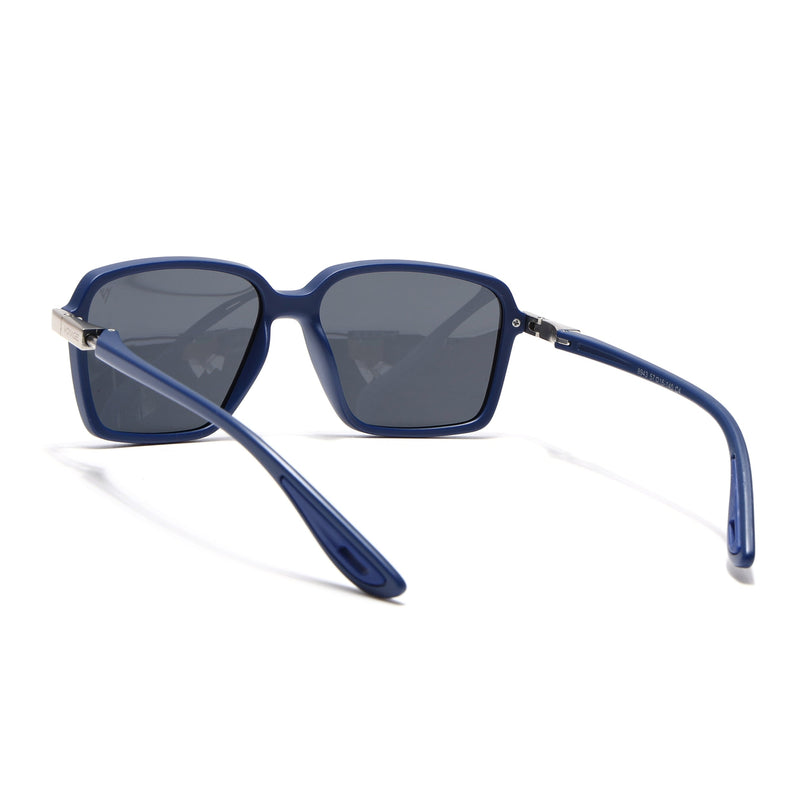 Hydra | Blue Rectangle Polarized Sunglasses | PMG6657