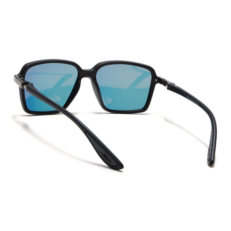 Hydra | Multicolor Reflector Rectangle Polarized Sunglasses | PMG6658