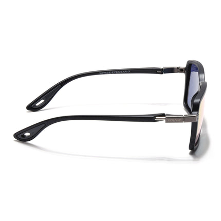 Hydra | Multicolor Reflector Rectangle Polarized Sunglasses | PMG6658
