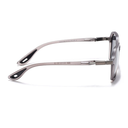 EdgeX | Grey Hexagon Polarized Sunglasses | PMG6641