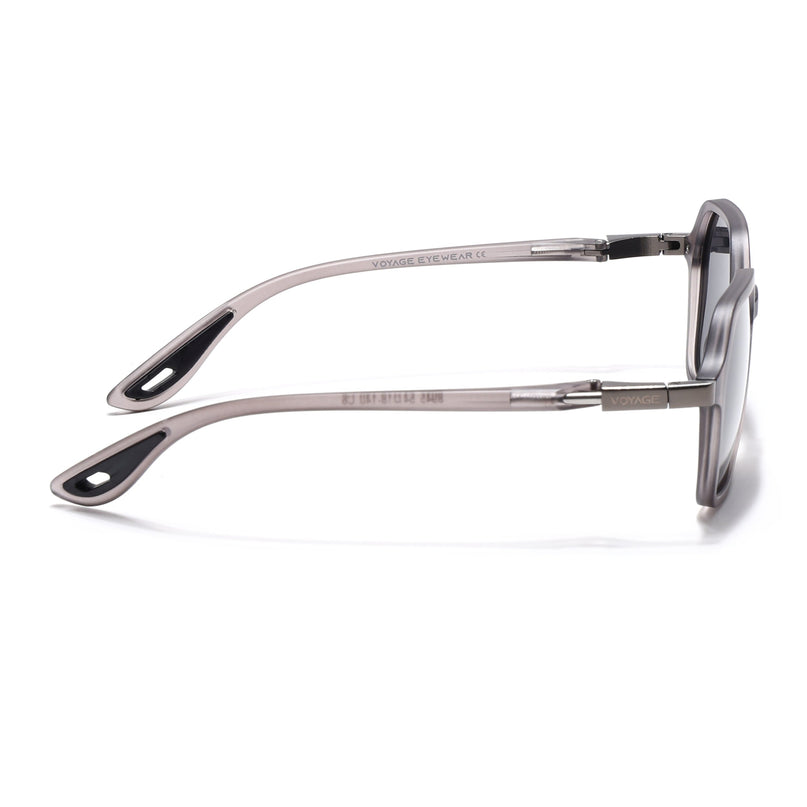 EdgeX | Grey Hexagon Polarized Sunglasses | PMG6641