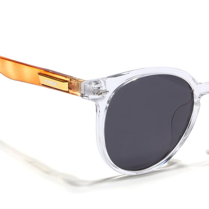 Active Transparent Round Polarized Sunglasses - PMG4471