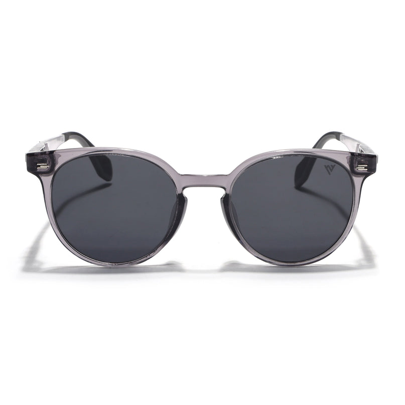 Active Grey Round Polarized Sunglasses - PMG4472