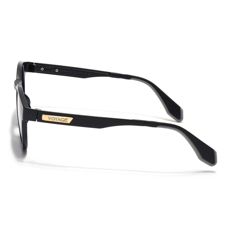 Active Matte Black Round Polarized Sunglasses - PMG4456