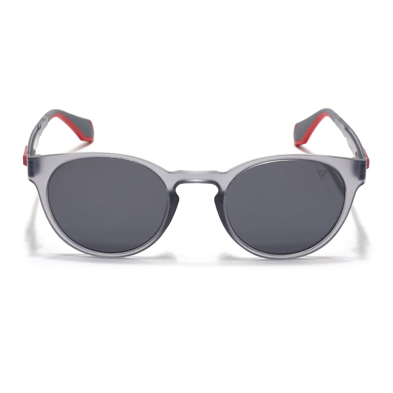 Active Grey Round Polarized Sunglasses - PMG4457