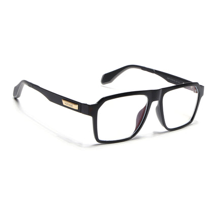 Voyage Exclusive Matt Black Wayfarer Eyeglasses for Men & Women - MG4453-C1