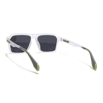 Active Transparent Wayfarer Polarized Sunglasses - PMG4455
