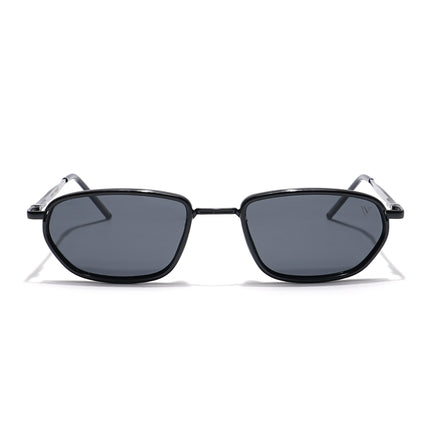 Marshall | Black Unisex Polarized Sunglasses | Black Lens - PMG6050