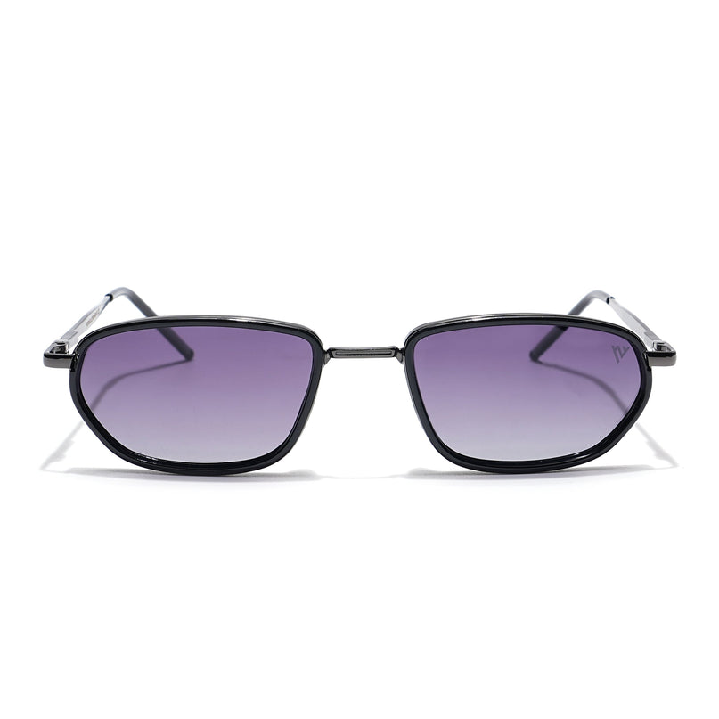 Marshall | Black Unisex Polarized Sunglasses | Grey & Clear Lens - PMG6051