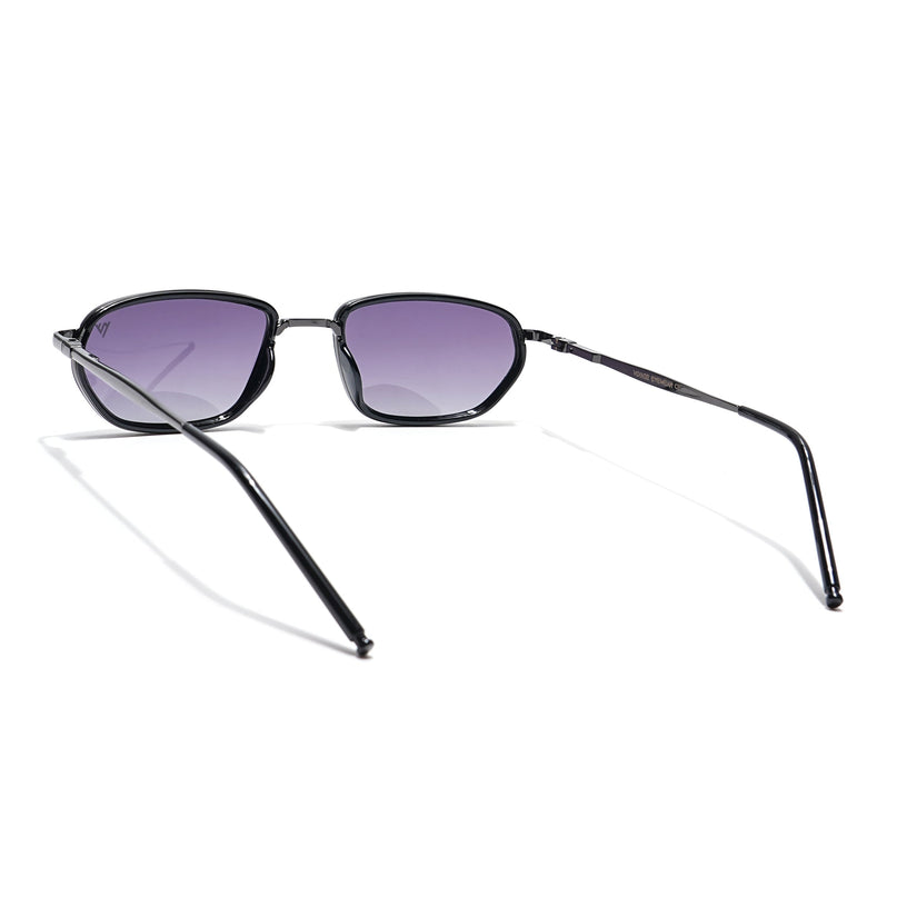 Marshall | Black Unisex Polarized Sunglasses | Grey & Clear Lens - PMG6051