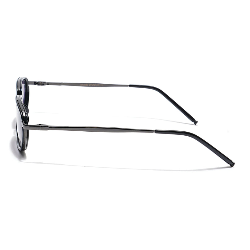 Marshall | Black Unisex Polarized Sunglasses | Grey & Clear Lens - PMG6051