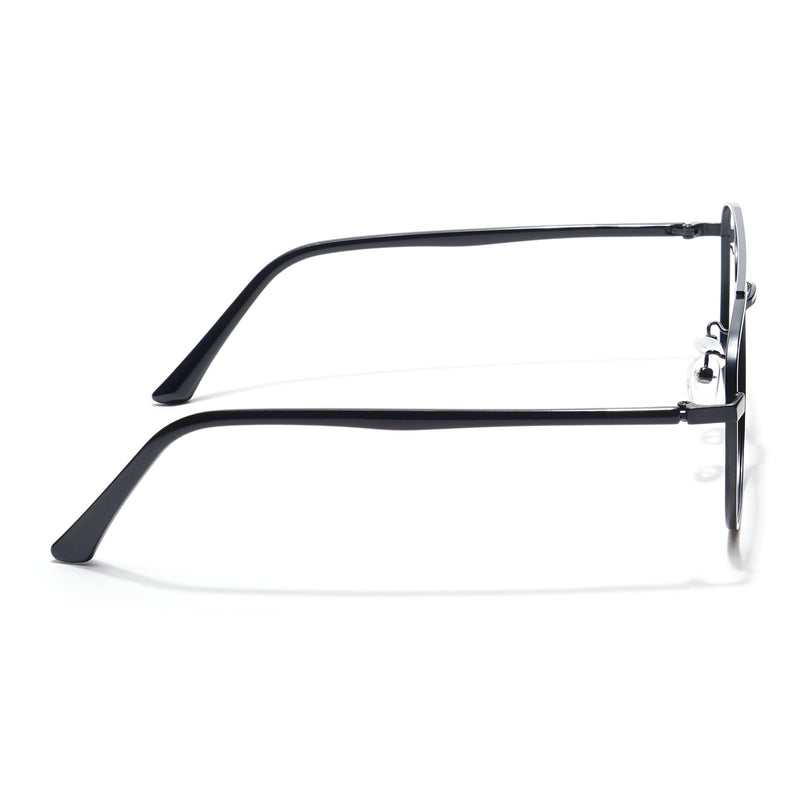 Eyejack Photochromic Black Wayfarer Eyeglasses for Men & Women (9002CL735-C1)