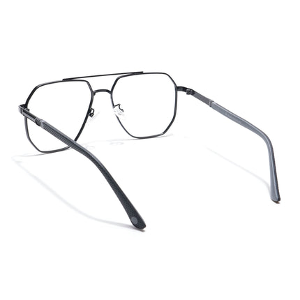 Eyejack Photochromic Black Wayfarer Eyeglasses for Men & Women (9009CL741-C1)