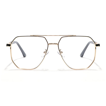Eyejack Photochromic Golden Wayfarer Eyeglasses for Men & Women (9009CL743-C3)