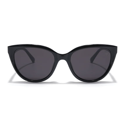 Eyejack Black Cateye Sunglasses for Women (90151CL759)