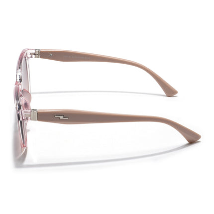 Eyejack Transparent Pink Cateye Sunglasses for Women (90151CL761)