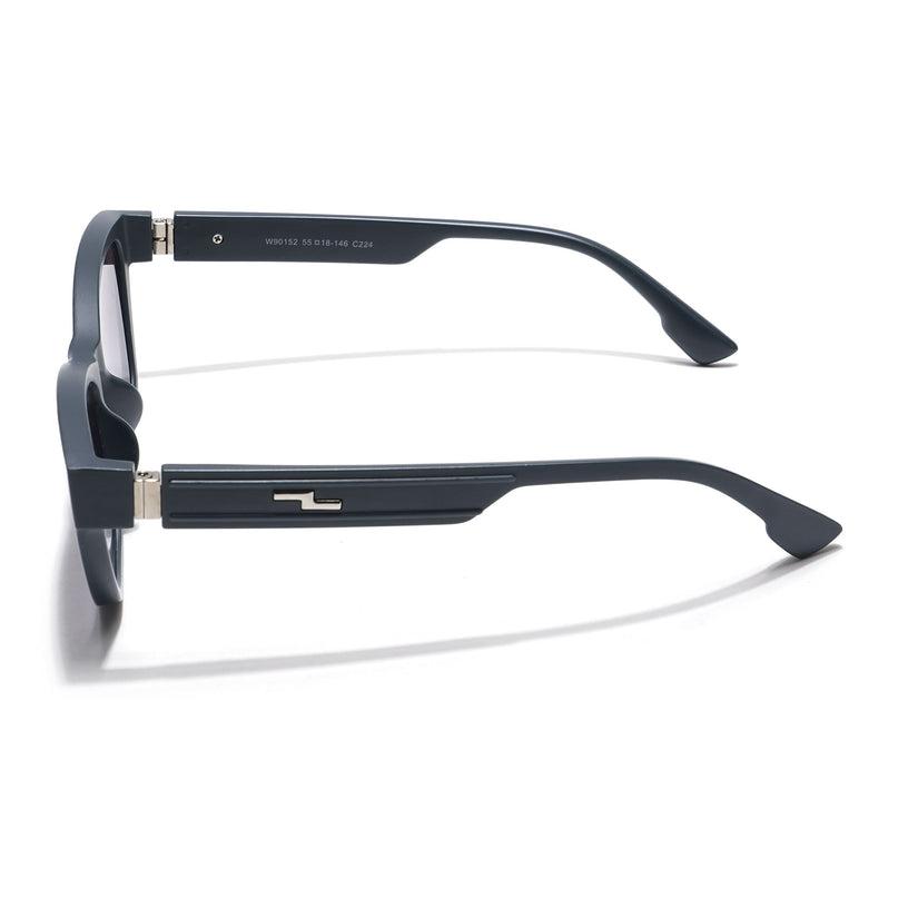 Eyejack Grey & Clear Cateye Sunglasses for Women (90152CL763)