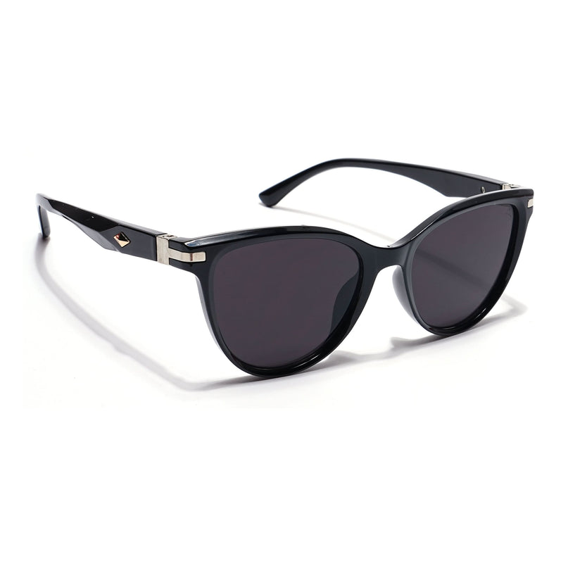 Eyejack Black Cateye Sunglasses for Women (90160CL814)