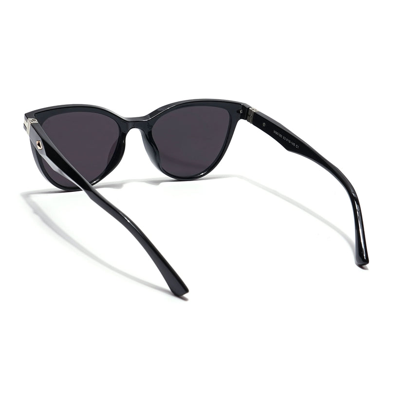 Eyejack Black Cateye Sunglasses for Women (90160CL814)