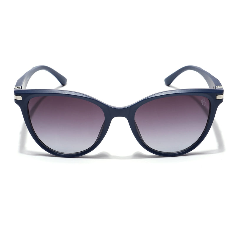 Eyejack Grey & Clear Cateye Sunglasses for Women (90160CL817)