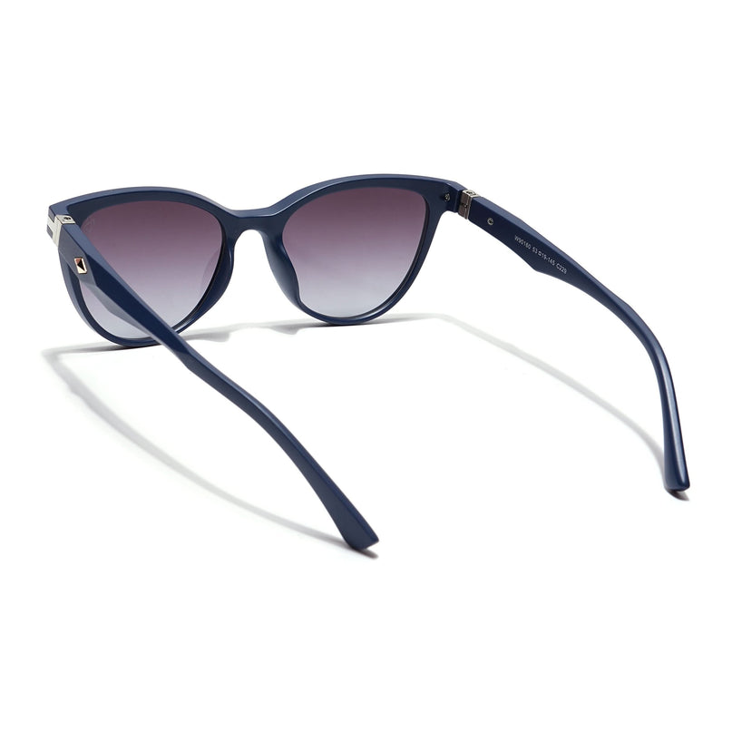 Eyejack Grey & Clear Cateye Sunglasses for Women (90160CL817)