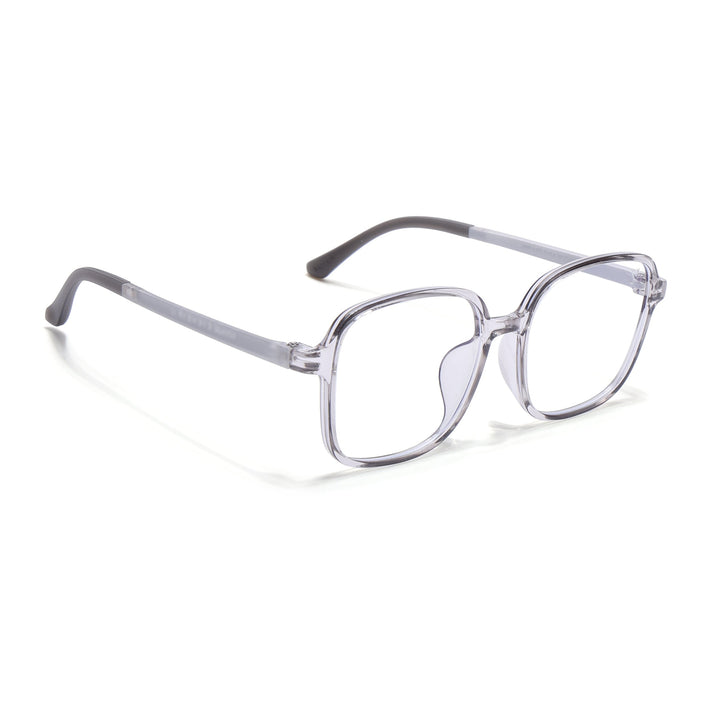 Voyage Air Grey Square Eyeglasses for Men & Women - MG4383-C5