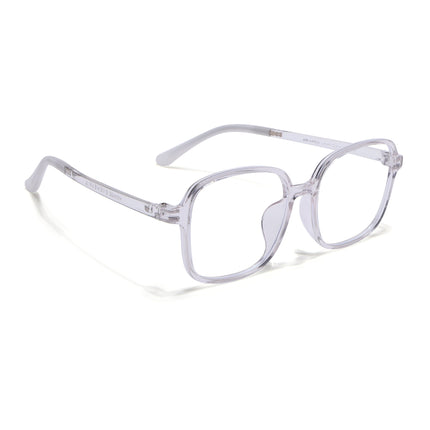 Voyage Air Transparent Square Eyeglasses for Men & Women - MG4384-C2