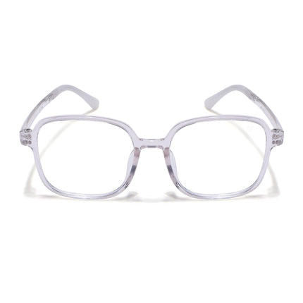 Voyage Air Transparent Square Eyeglasses for Men & Women - MG4384-C2