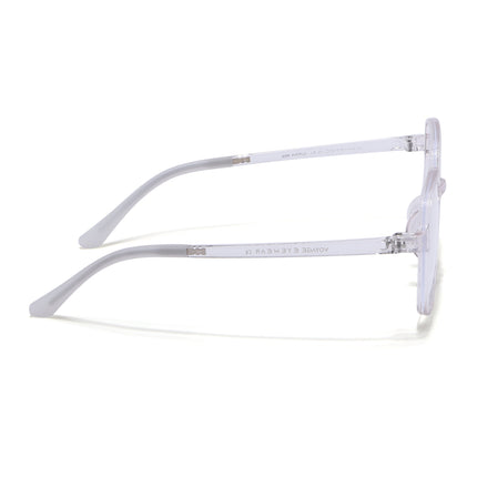 Voyage Air Transparent Square Eyeglasses for Men & Women - MG4384-C2