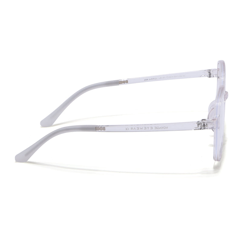 Voyage Air Transparent Square Eyeglasses for Men & Women - MG4384-C2
