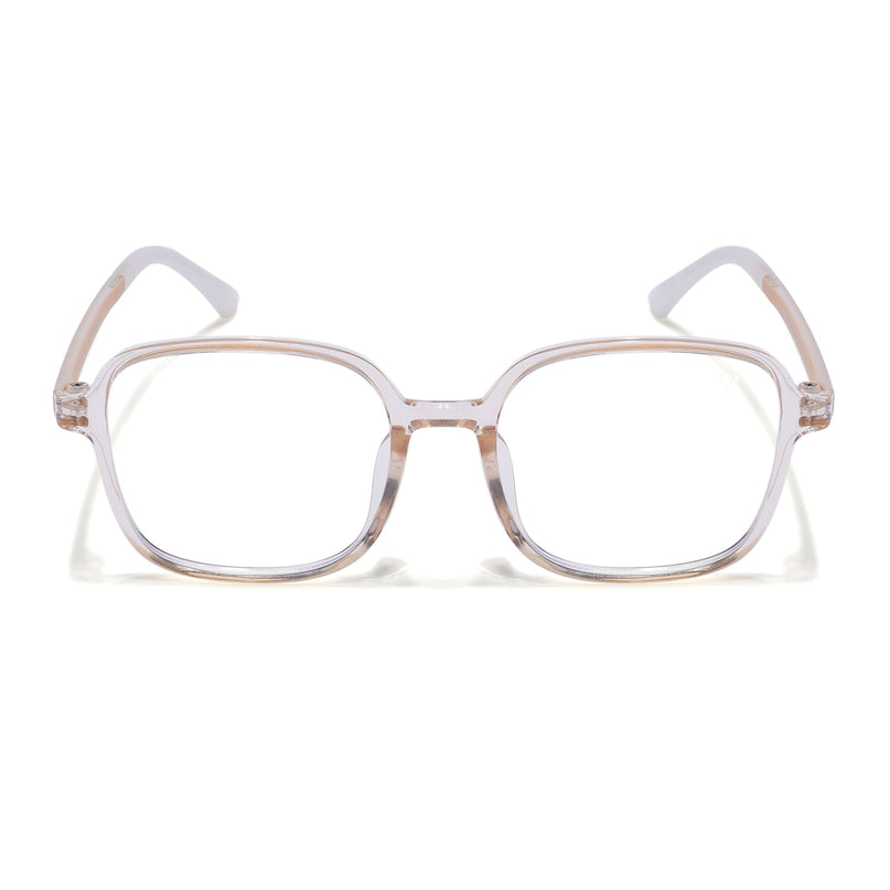 Voyage Air Nude Square Eyeglasses for Men & Women - MG4385-C3