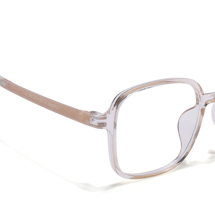 Voyage Air Nude Square Eyeglasses for Men & Women - MG4385-C3