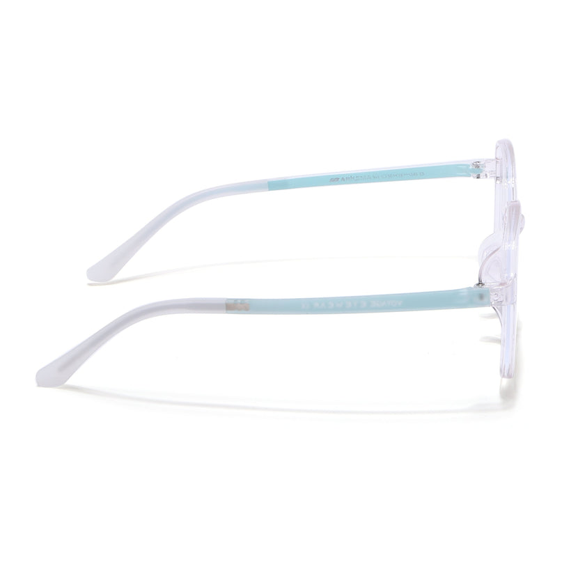 Voyage Air Transparent Square Eyeglasses for Men & Women - MG4386-C4