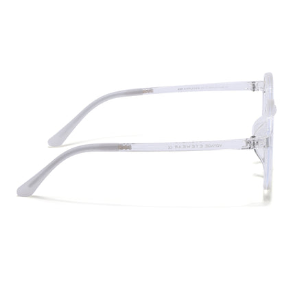 Voyage Air Transparent Round Eyeglasses for Men & Women - MG4389-C2