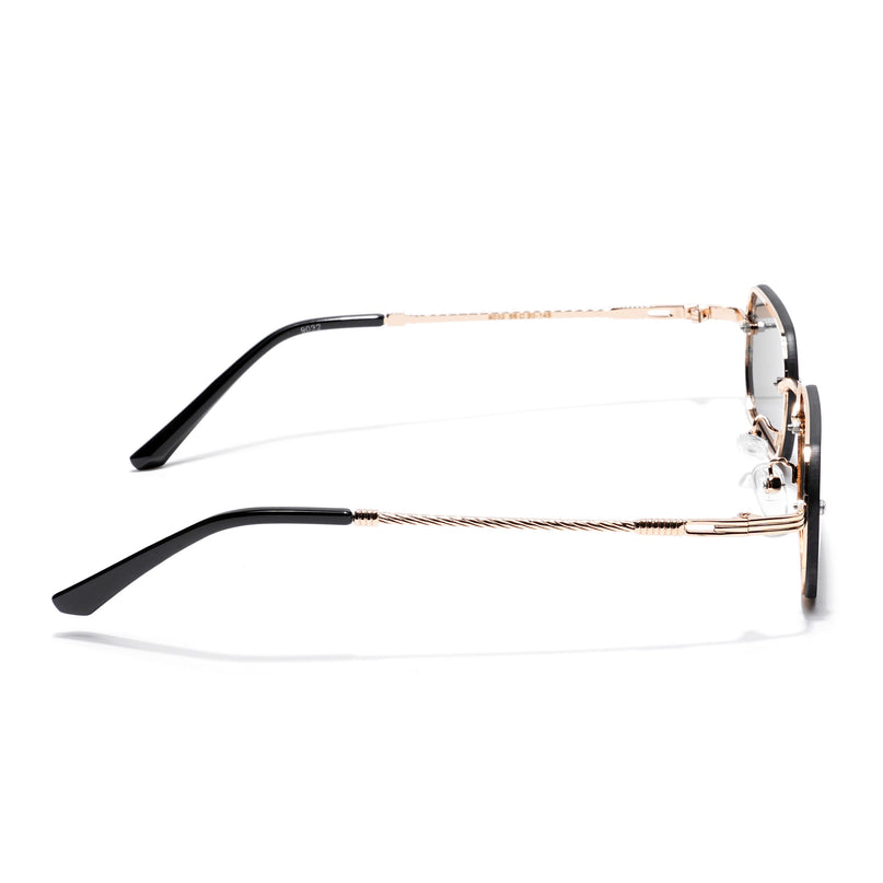 Black Rectangle Sunglasses - MG4321