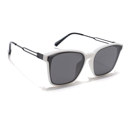 Voyage Select Wayfarer Sunglasses (Black Lens | White Frame - SLMG6240)