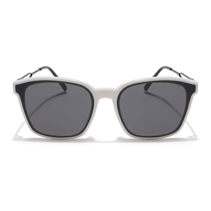 Voyage Select Wayfarer Sunglasses (Black Lens | White Frame - SLMG6240)