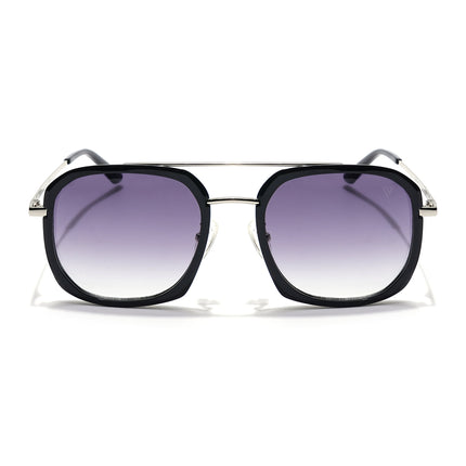 Voyage Select Wayfarer Sunglasses (Grey & Clear Lens | Black Frame - SLMG6112)