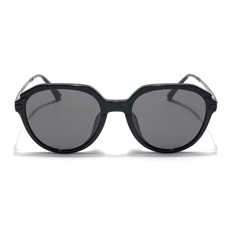 Voyage Select Round Sunglasses (Black Lens | Black Frame - SLMG6271)