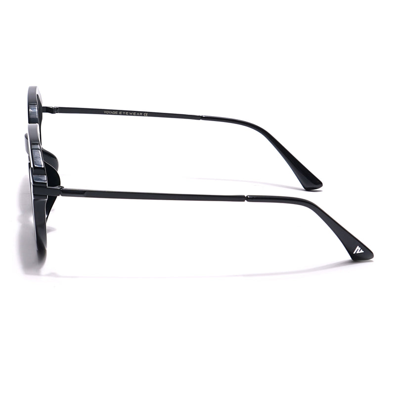Voyage Select Round Sunglasses (Black Lens | Black Frame - SLMG6271)