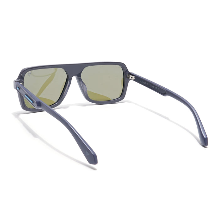 Voyage Select Square Polarized Sunglasses (Blue Lens | Grey Frame - SLPMG6205)