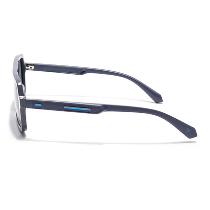 Voyage Select Square Polarized Sunglasses (Blue Lens | Grey Frame - SLPMG6205)
