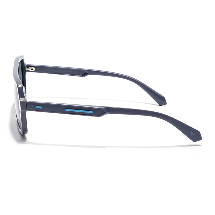 Voyage Select Square Polarized Sunglasses (Blue Lens | Grey Frame - SLPMG6205)