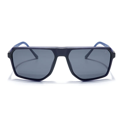 Eyejack Blue Wayfarer Polarized Sunglasses for Men & Women (91127PCL1135)