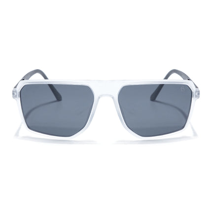 Eyejack Transparent Wayfarer Polarized Sunglasses for Men & Women (91127PCL1136)